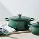 Кастрюля Le Creuset Evolution 5,3 л з кришкою темно-зелена (21177267954430) - зображення 1
