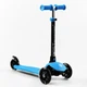 Самокат-велобіг Best Scooter 3 в 1 колеса PU зі світлом сидіння батьківська ручка 50 кг Blue (106697) - зображення 5