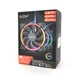 Система охлаждения универсальная Pccooler FRGB CORONA, 3-pin, RPM 1800±10%, BOX - изображение 3