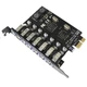 Контролер PCI-Е=>USB 3.0, 7 портів, 5Gbps - зображення 1