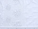 Ткань Коттон вышивка купон цветок, белый, пог. м. (к0202, 1311125D, белый) - изображение 2