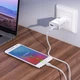 Мережевий зарядний пристрій HOCO C88A + кабель USB – Micro USB Star Round Dual Port Charger Set 2USB 2.4A White - зображення 2