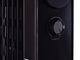 Масляный радиатор обогреватель 11 секцій 2300 Вт 23 кв м Luxell LUX-1230S Black (29001) - изображение 4