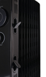 Масляный радиатор обогреватель 11 секцій 2300 Вт 23 кв м Luxell LUX-1230S Black (29001) - изображение 5