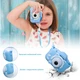 Детский фотоаппарат A-Toys Kids Kitty FullHD 1080р фото/видео, игры, MicroSD Голубой + Чехол - изображение 8