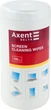 Чистящие салфетки Axent для LCD/TFT экранов и мониторов влажные 100 штук (D5302) - изображение 1