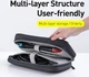 Сумка для гаджетов BASEUS LBGD-A0G Track Series Switch Storage Bag нейлон серая - изображение 7