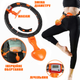 Хулахуп для схуднення з масажним ефектом EasyFit T108 Цифровий обруч для живота та боків з автоматичним підрахунком - зображення 1