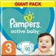 Подгузники Pampers Active Baby Размер 3 Extra Sleep 90 штук 6-10 кг - изображение 1