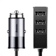 Автомобильное зарядное устройство Car Charger Baseus Enjoy Together Four Interfaces 5.5A 4USB dark gray - изображение 1