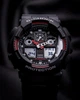 Мужские часы с LED подсветкой Casio G-Shock GA-100-1A4ER - изображение 2