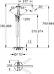 Смеситель для ванны GROHE Essence 23491AL1 - изображение 5