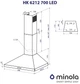 Вытяжка Minola HK 6212 WH 700 LED - изображение 11