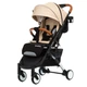 Детская коляска Bene Baby D200 Прогулочная бежевая на чёрной раме - изображение 5