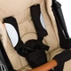 Детская коляска Bene Baby D200 Прогулочная бежевая на чёрной раме - изображение 7