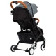 Детская коляска Bene Baby D200 Прогулочная серая на чёрной раме - изображение 6