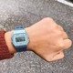 Женские наручные часы CASIO F-91WS-2 Голубой\прозрачный - изображение 7