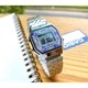 Жіночий наручний годинник CASIO LA680WA-2C Срібло\квіти на батарейці - зображення 2
