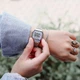 Жіночий наручний годинник CASIO LA680WA-2C Срібло\квіти на батарейці - зображення 6