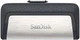 Флеш память флешка SanDisk Ultra Dual Type-C 32Gb USB 3.1 150 Mb/s Silver-Black (SDDDC2-032G-G46) - изображение 2
