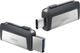 Флеш память флешка SanDisk Ultra Dual Type-C 32Gb USB 3.1 150 Mb/s Silver-Black (SDDDC2-032G-G46) - изображение 3