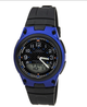 Наручные часы Casio AW-80-2BVES Черные с синим - изображение 1