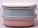 Ланч-бокс Kamille Food Box 2 емкости по 700мл, 20х14.5х13.5см - изображение 1