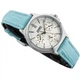 Женские стильные часы Casio LTP-V300L-2AUDF Серебристые с голубым - изображение 1