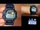 Наручные часы Casio W-735H-2AVEF Серые с синим электронные - изображение 6