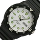 Наручные часы с каучуковым ремешком Casio MRW-200H-7E Серебристые с черным - изображение 4