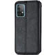 Кожаный чехол-книжка GETMAN Cubic (PU) для Samsung Galaxy A13 4G Черный - изображение 2
