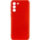 Чехол Silicone Cover Lakshmi Full Camera (A) для Samsung Galaxy S24+ Красный / Red Без бренда - изображение 1