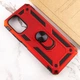 Удароміцний чохол Serge Ring for Magnet для Xiaomi Redmi Note 11 (Global) / Note 11S Червоний Без бренду - зображення 4