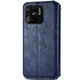 Кожаный чехол-книжка GETMAN Cubic (PU) для Xiaomi Redmi 10C Синий - изображение 2