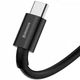 Дата кабель Baseus Superior Series Fast Charging USB to Type-C PD 66W (1m) (CATYS) Черный - изображение 3