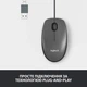 Mysz Logitech M100 USB Czarna (910-005003) - obraz 3