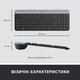 Комплект бездротовий Logitech Wireless Slim Combo MK470 Graphite (920-009206) - зображення 7