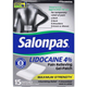 Salonpas HISAMITSU Пластырь обезболивающий с лидокаином 4% Салонпас Япония 10 см х 14 см 15 шт - зображення 1