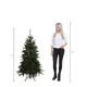 Ялина штучна Triumph Tree FOREST FROSTED LED SLIM GREEN 120L - H155xD86 см. (387685-EDL) - изображение 2