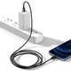 Кабель BASEUS Superior Series Fast Charging Data Cable Type-C to iP PD 20W Black 1м (CATLYS-A01) - изображение 5