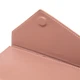 Женский стильный кошелек GRANDE PELLE Leather Wallet 11360 Розовый - изображение 5