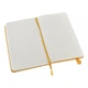 Записник Moleskine Silk кишеньковий в лінійку жовтогарячий 8056598853063 - изображение 2