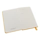 Записник Moleskine Silk кишеньковий в лінійку жовтогарячий 8056598853063 - изображение 3