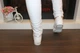 Туфли Fashion Т1093 женские белые с перфорацией 39 25 см - изображение 5