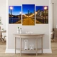 Модульная картина в спальню, гостинную Набережная (53x100см) Art-545_3 - изображение 2