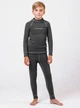 Комплект детского спортивного термобелья с балаклавой Billy 7331 Rough Radical 128-134 см Серый 52882 - изображение 10