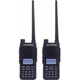 Комплект 2 шт Профессиональная ДМР DMR рация цифровая Baofeng DM-1801 5W VHF/UHF до 16 км 128 каналов АКБ Черная - изображение 1