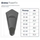 Ласты Arena POWERFIN Зеленый Уни 33-34 95218-065 33-34 - изображение 4
