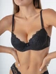 Комплект Moor Moor Pamela 2089 Бюстгальтер Push-Up и трусики слип Черный 85C/XL (19605) - изображение 5