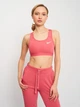 Спортивный топ женский Nike W Nk Df Swsh Band Nonpded Bra BV3900-622 L Светло-розовый (195243349730) - изображение 1
